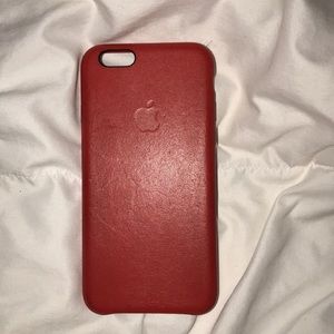 Apple iPhone 6/6s red phone case
